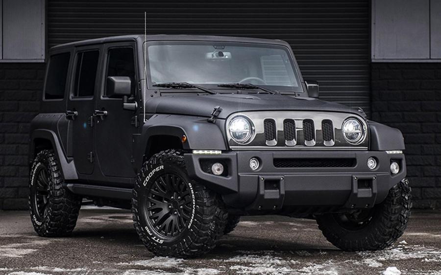 Jeep Wrangler Unlimited Black Hawk Edition by Project Kahn (JK) (UK) '2018